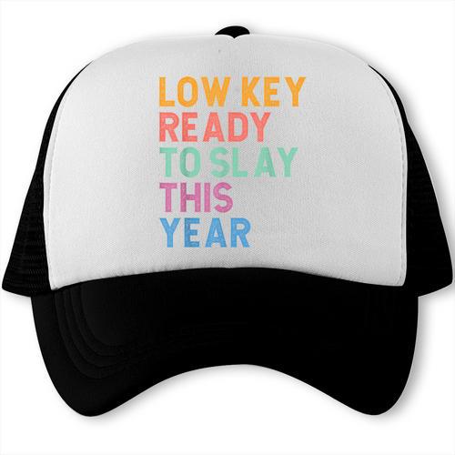 Gen Z Alpha Back To School Low Key Ready To Slay This Year Trucker Cap - Savourry
