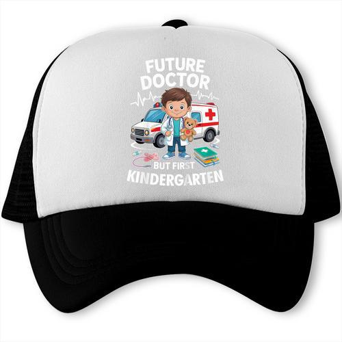 Kids Future Doctor Kindergarten Student Back To School Boy Kids Trucker Cap - Savourry