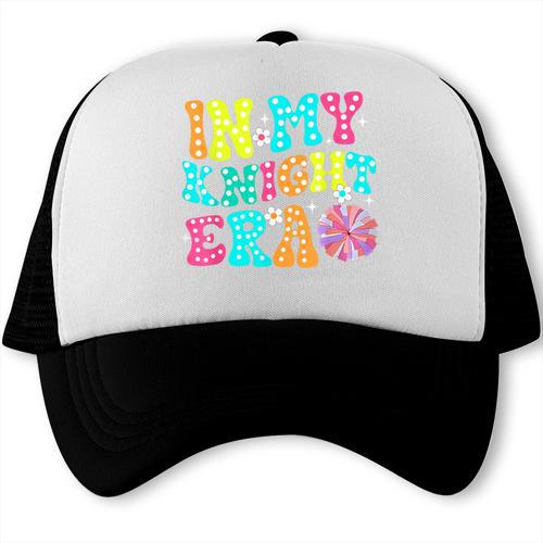 In My Knights Era Back To School Spirit Game Retro Groovy Trucker Cap - Savourry