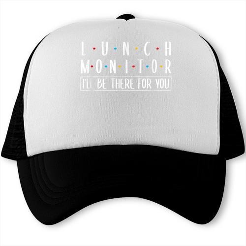 Lunch Monitor School Cafeteria Back To School Canteen Trucker Cap - Savourry