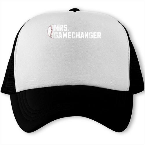 Mrs Gamechanger Baseball Scorekeeper Love Trucker Cap - Sportilla