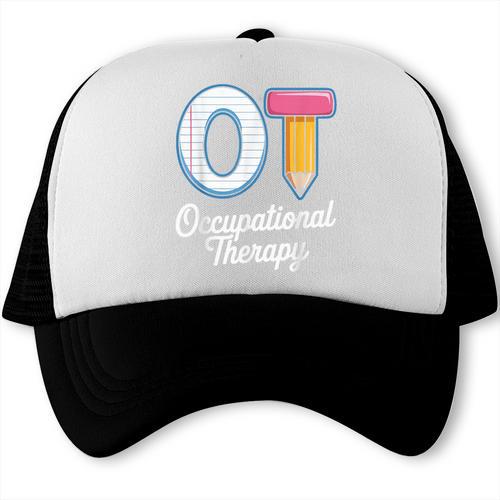 Occupational Therapy OT And COTA Back To School Trucker Cap - Savourry