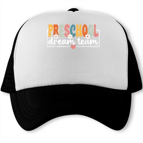 Preschool Dream Team Back To School Preschool Team Trucker Cap - Savourry