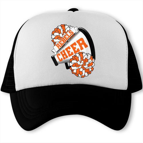 Rebels Cheer Back To School Cheerleading Spirit O Trucker Cap - Savourry