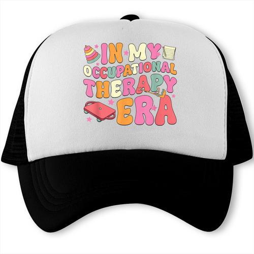 Retro In My Occupational Therapy Era OT OTA Back To School Trucker Cap - Savourry