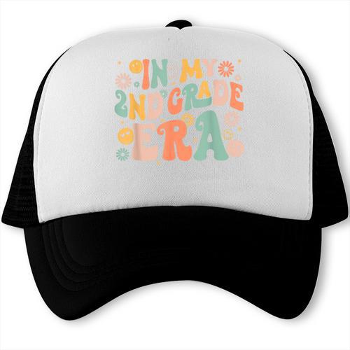 In My Second Grade Era Retro 2nd Grade Back To School Trucker Cap - Savourry