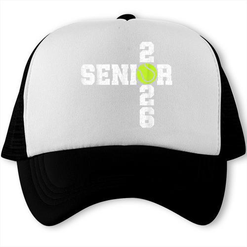 Senior Class Of 2026 Tennis Seniors Back To School 2026 Trucker Cap - Savourry