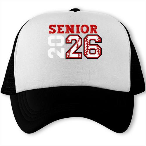 Senior Night Class Of 2026 Baseball Seniors Matching Team Trucker Cap - Sportilla