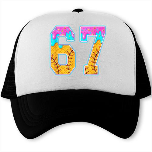 Six Seven Baseball Drip Trucker Cap - Sportilla
