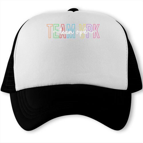 Team VPK Squad First Day Of VPK Back To School VPK Trucker Cap - Savourry