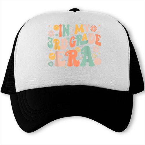 In My Third Grade Era Retro 3rd Grade Back To School Trucker Cap - Savourry