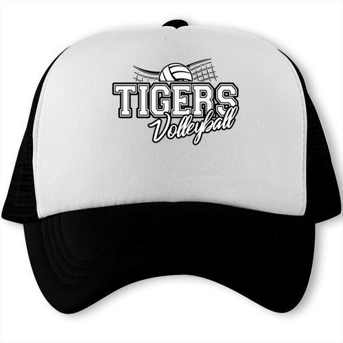 Tigers Volleyball Back To School Spirit Trucker Cap - Savourry