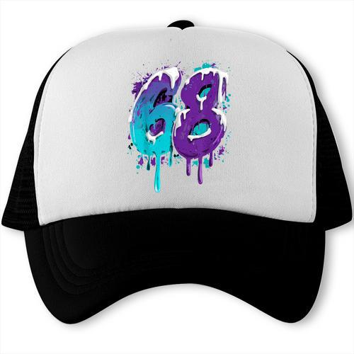 Vintage Baseball 68 Number Trucker Cap - Sportilla