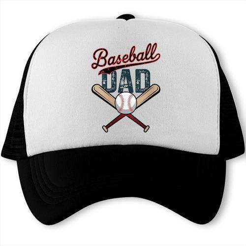 Vintage Baseball Dad Father's Day Birthday Matching Family Trucker Cap - Sportilla