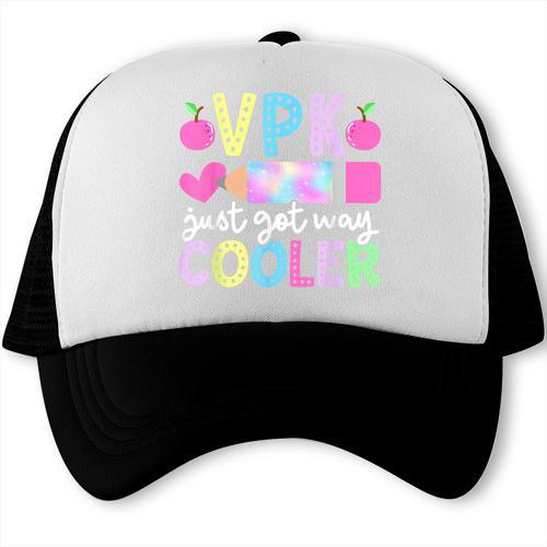 VPK Just Got Way Cooler First Day Of VPK Back To School VPK Trucker Cap - Savourry