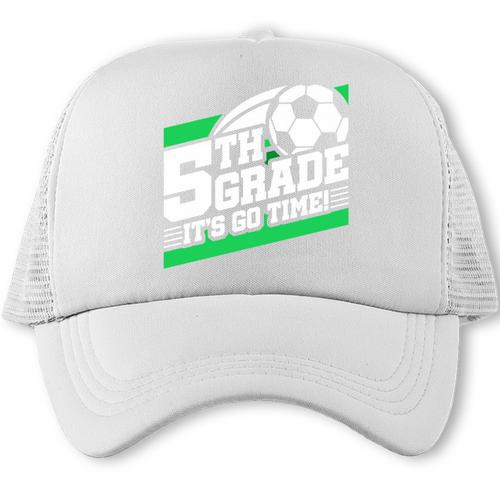 5th Grade Soccer Back To School First Day Of 5th Grade Performance Trucker Cap - Savourry