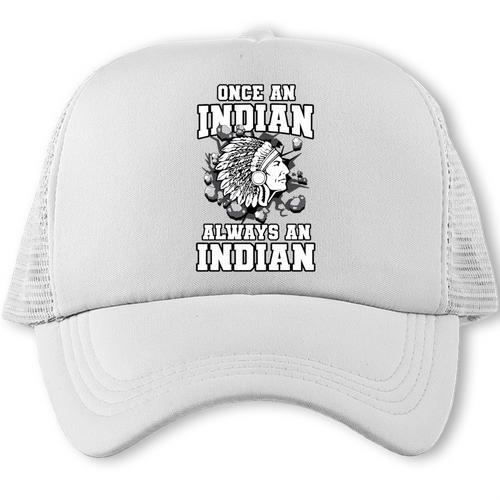 Always An Indian Back To School Spirit Premium Tri-Blend Trucker Cap - Savourry