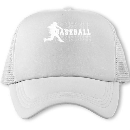 Baseball Batter Team Sport Player Coach Family Friends Fans Trucker Cap - Sportilla