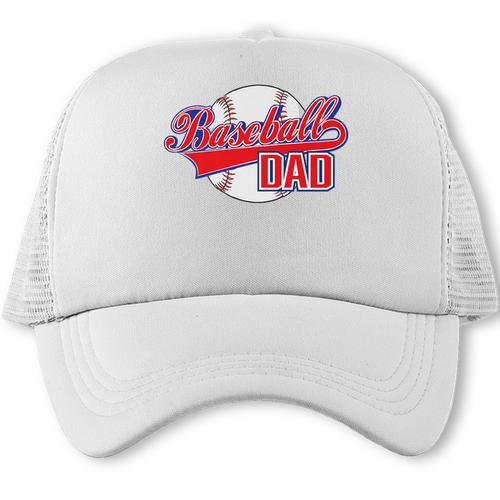 Baseball Dad Coach Baseball Baseball Premium Trucker Cap - Sportilla