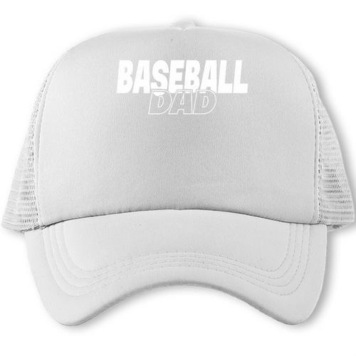 Baseball Dad Premium Tri-Blend Trucker Cap - Sportilla