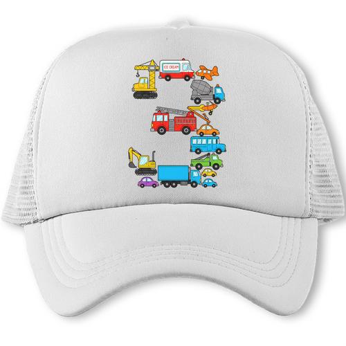 Baseball Ice Cream Drip Vehicles Youth Baseball Drip Premium Tri-Blend Trucker Cap - Sportilla