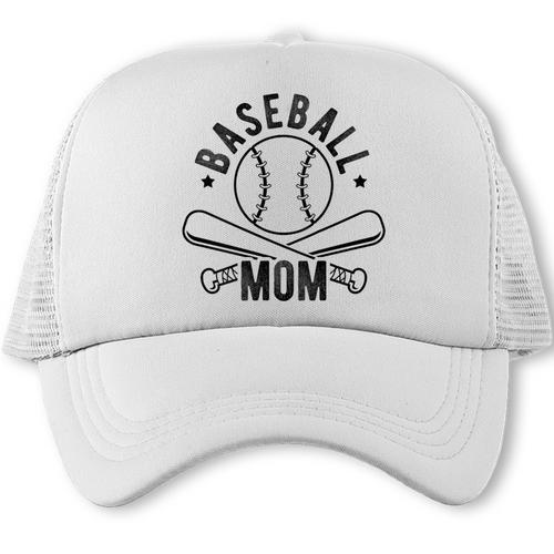 Baseball Mom Homerun Best Mom Sport Athlete Trucker Cap - Sportilla