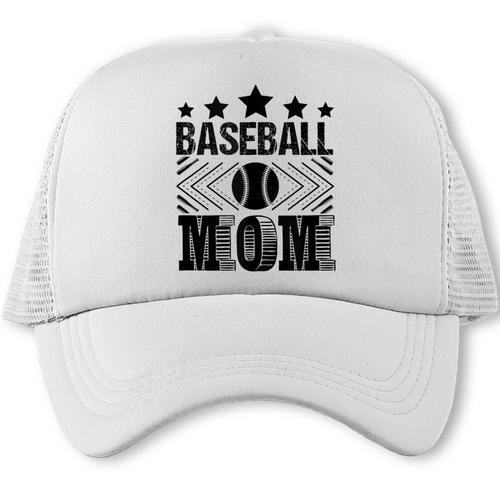 Baseball Mom Baseball Lover Mom Trucker Cap - Sportilla