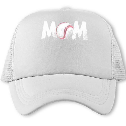 Baseball Mom Mother's Day Mama Sport Trucker Cap - Sportilla