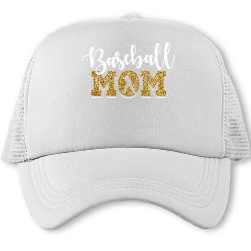 Baseball Mom Sport Baseball Lover Mother's Day Trucker Cap - Sportilla