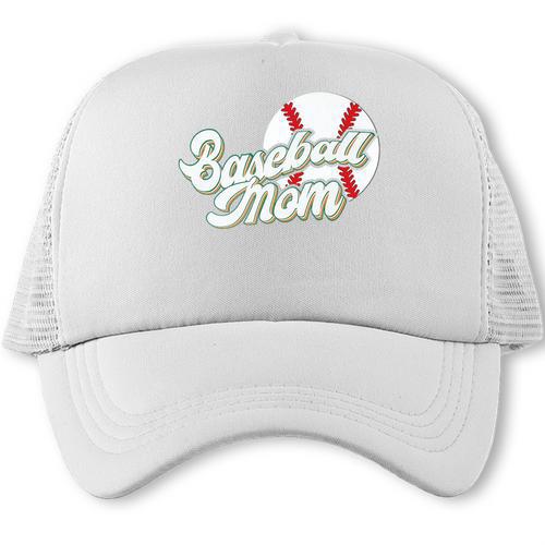 Baseball Mom's Favorite Game Day Premium Trucker Cap - Sportilla