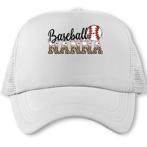 Baseball Nanna Women BallPark Nanna Baseball Mom Trucker Cap - Sportilla