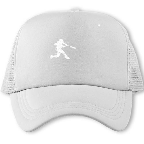 Baseball Player Home Run Team Sport Lover Softball Family Premium Tri-Blend Trucker Cap - Sportilla
