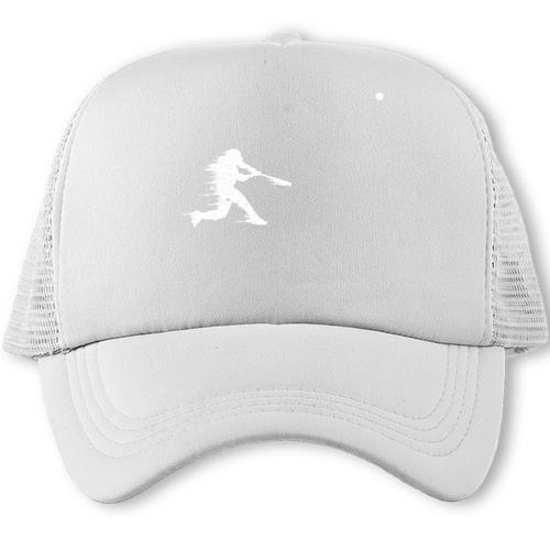 Baseball Player Home Run Team Sport Lover Softball Family Trucker Cap - Sportilla