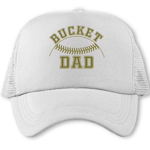 Bucket Dad Softball Dad Baseball Player Dad Trucker Cap - Sportilla