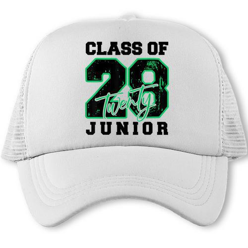 Class Of 2028 Junior High School Back To School 11th Grade Trucker Cap - Savourry
