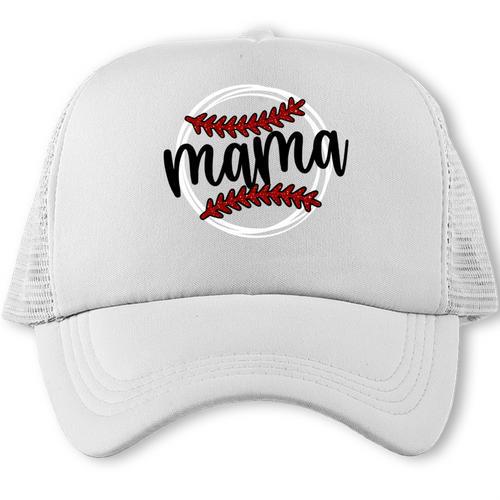 Custom Hustle Tball Tee Ball Baseball Mom Trucker Cap - Sportilla