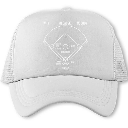 Dad Baseball Sarcastic Saying Baseball Dad Premium Tri-Blend Trucker Cap - Sportilla