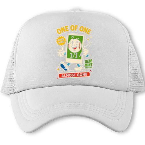 Hobby Trading Card Parody Humor 11 Baseball Cards Collector Premium Trucker Cap - Sportilla