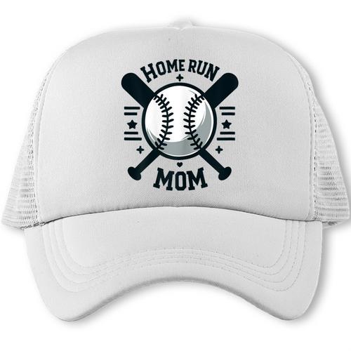 Home Run Mom Shirt Baseball Mom Mother's Day Trucker Cap - Sportilla