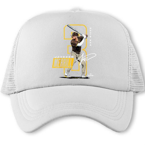 Jackson Merrill San Diego MLB Baseball Player MLBJME202M Trucker Cap - Sportilla