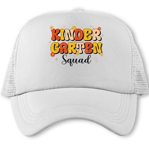 Kinder Garten Squad Team Back To School Kinder Garten Kids Trucker Cap - Savourry