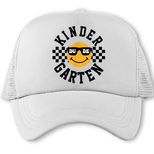 Kindergarten Dude Back To School Kinder Students Kids Trucker Cap - Savourry