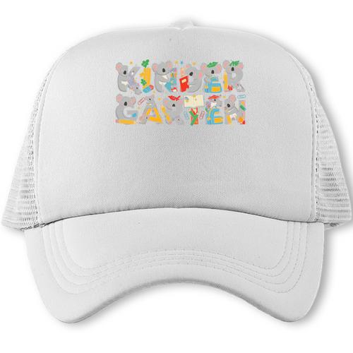 Koala Kindergarten Back To School Kids Boys Girls Premium Tri-Blend Trucker Cap - Savourry
