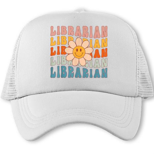 Librarian Retro Find Me At The Library Back To School Trucker Cap - Savourry