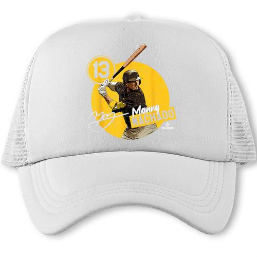 Manny Machado San Diego MLB Baseball Players MLBMAC4056 Trucker Cap - Sportilla
