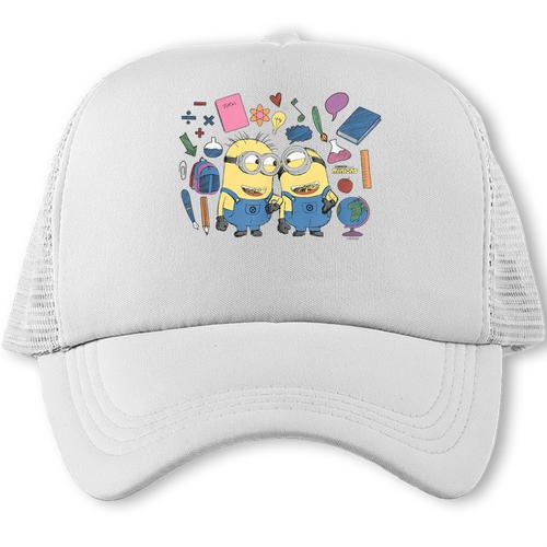 Minions Back To School Sketched Trucker Cap - Savourry