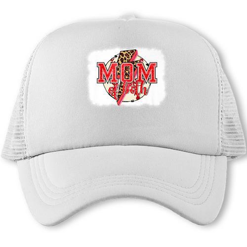 Mom Of Both Baseball Mom Mommy Premium Trucker Cap - Sportilla