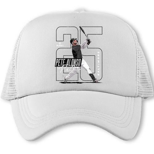 Pete Alonso Baltimore Baseball Players MLBPAL203M Trucker Cap - Sportilla