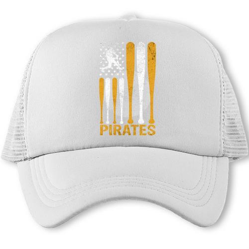 Pirates Baseball Fan Apparel For Sports Enthusiasts Trucker Cap - Sportilla