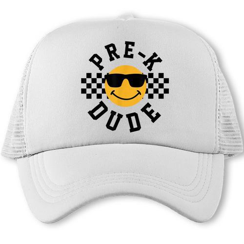 Preschool Dude Back To School Pre-K Students Kids Trucker Cap - Savourry